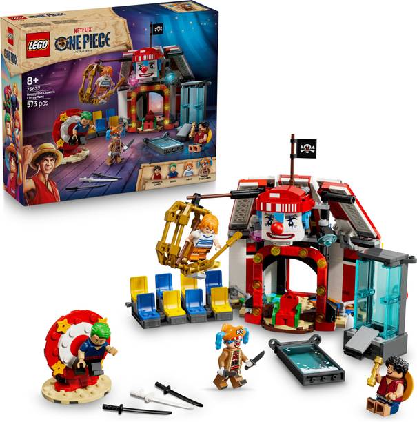 LEGO ONE PIECE Buggy the Clown’s Circus Tent Model Building Kit 75637