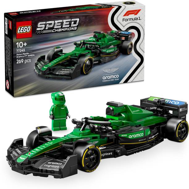 LEGO Aston Martin Aramco F1 AMR24 Race Car 77245