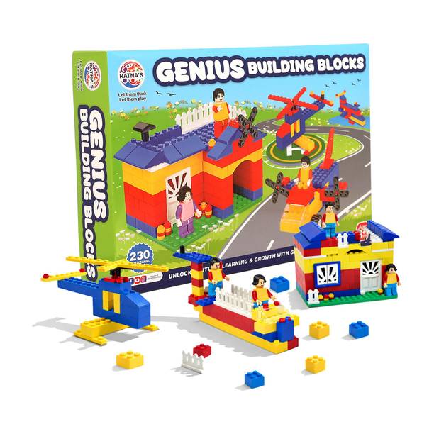 Ratnas Genius Building Blocks (7616) 230 pcs Blocks Game
