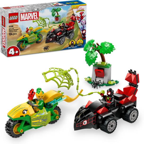 LEGO Spin and Electro Dinosaur Vehicle Chase 11198