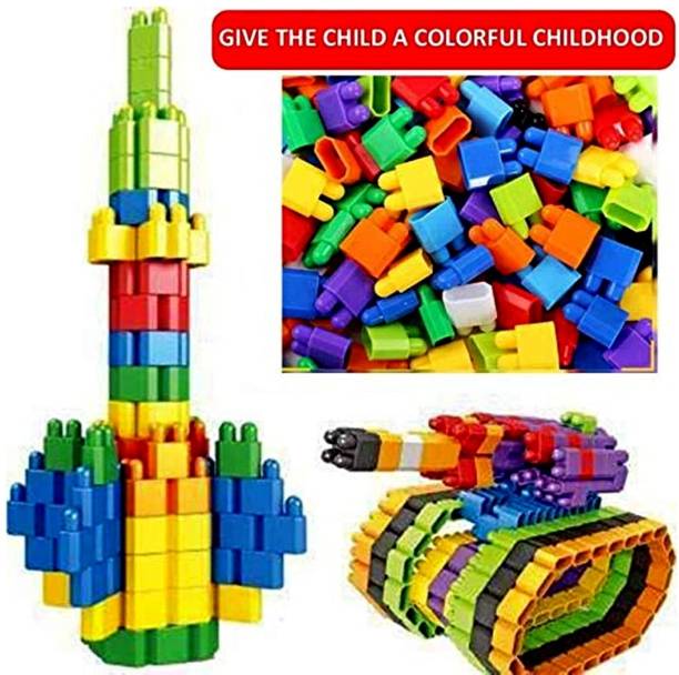 Miss & Chief Bullet Building Blocks Toy Set for Kids Creative Bullets Shaped Stem 150pcs