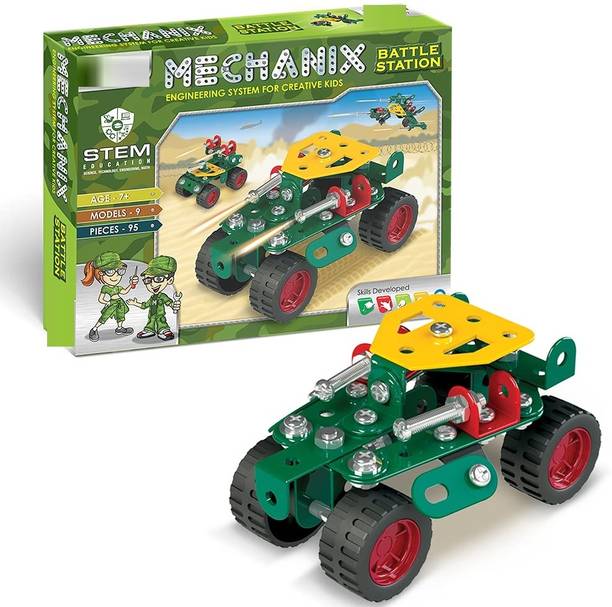 zokato Mechanix Battle Station, Building and Construction Set, War Themed Metal