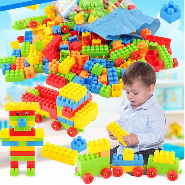 HOUSE OF COMMON Creative 50+DIY Building Blocks Learning Educational Skill Development Toys