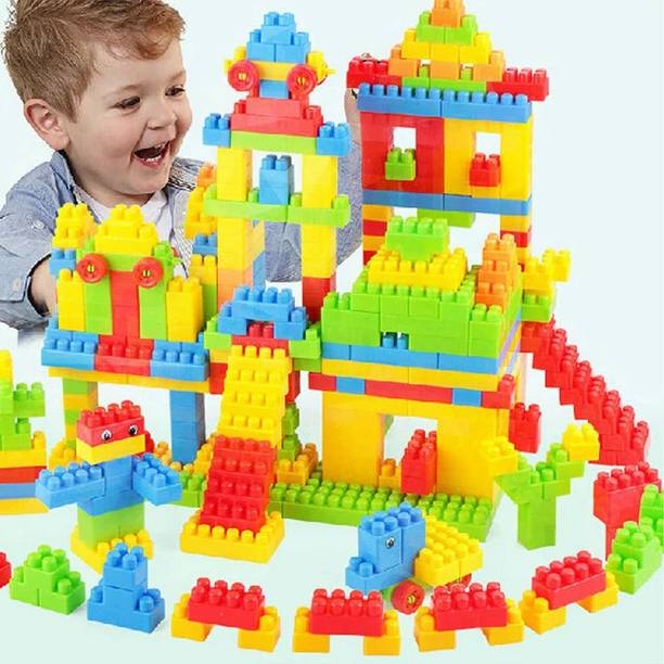 HOUSE OF COMMON Best Buy 100 Pcs Building Blocks Learning Educational Puzzle Kids Toy