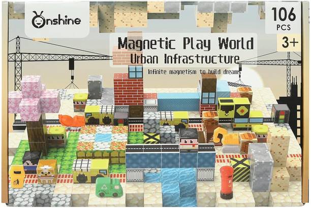 Knick Knack Magnetic Building Blocks Urban Infrastructure