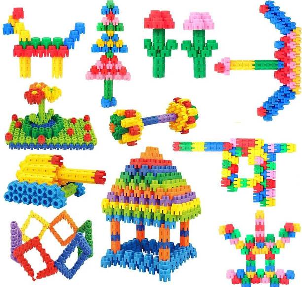 मायने Non-Toxic Kids Building Block | Hexagon Educational Building Blocks (60PCS)