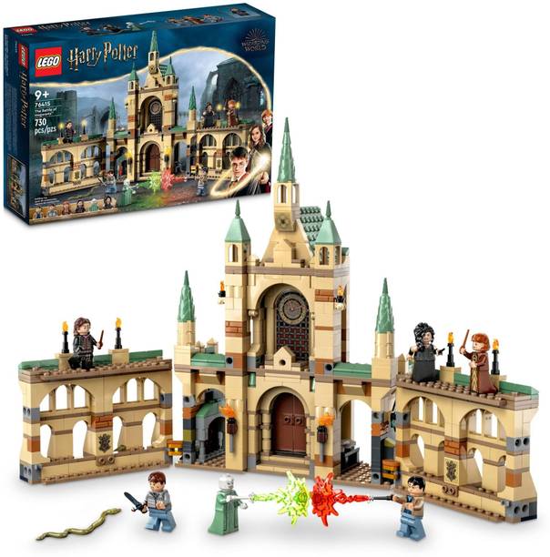LEGO Harry Potter The Battle of Hogwarts Building Toy Set, Harry Potter Toy for Boys,