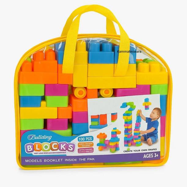 KAMMATESWARA 100 Pcs Building Blocks Toy Set in educational toy