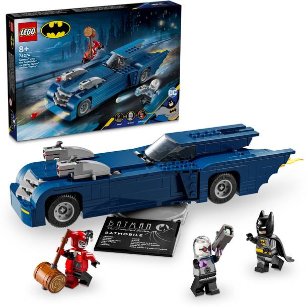 LEGO Batman with the Batmobile vs Harley Quinn and Mr. Freeze 76274