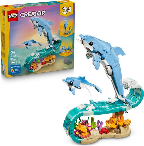 LEGO Sea Animals: Beautiful Dolphins 31385