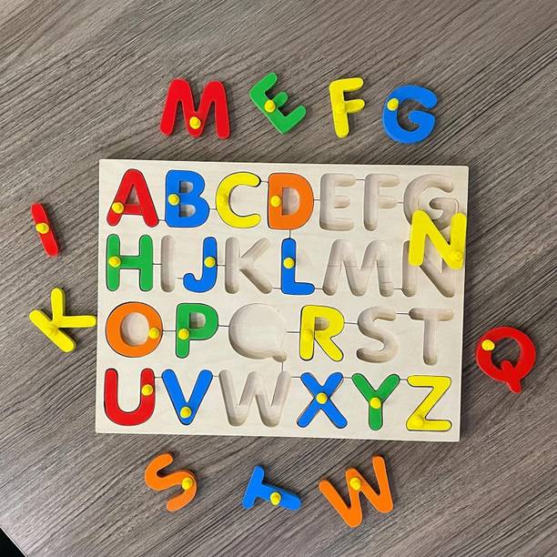 GAMLOID Down Price Capital Alphabets Letters Learning Educational Puzzle Toy for Kids