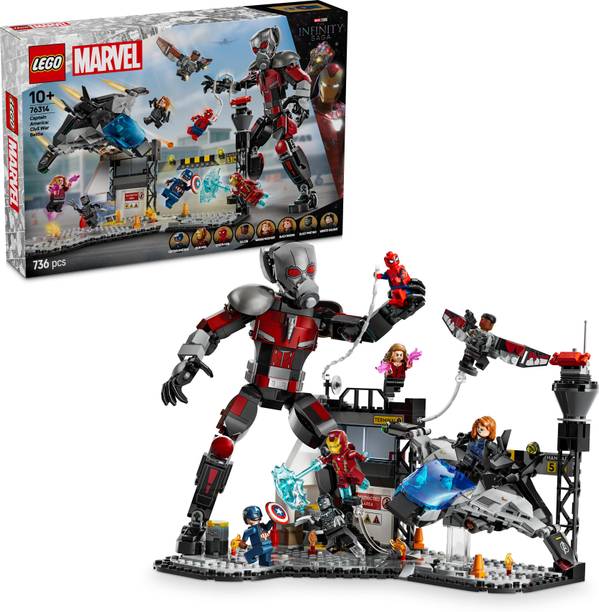 LEGO Captain America: Civil War Battle 76314