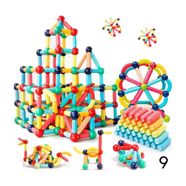 KAVANA Magnetic Sticks Building Blocks for Kids (25 PCS)