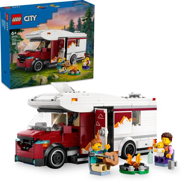 लेगो City Holiday Adventure Camper Van Toy Vehicle Set 60454 building blocks