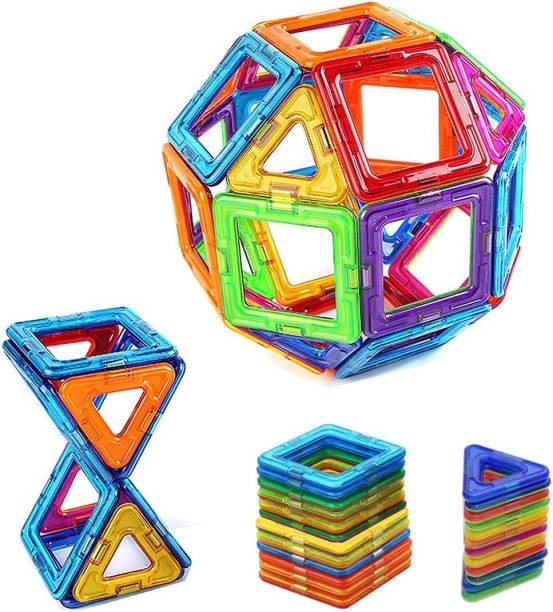 toyden MagPlay MADE IN INDIA Magnetic Blocks Constructing & Creative Learning Toy 24pcs