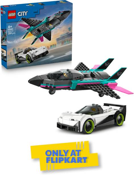 LEGO Jet vs. Car 60489