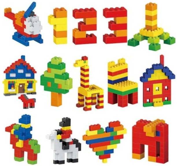 Sharvil Building Blocks Toy for Kids - 60+ Pcs