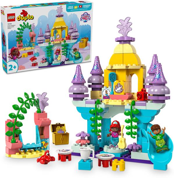 lego duplo disney ariels magical underwater palace 116 blocks