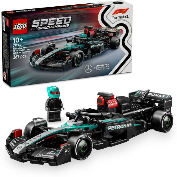 LEGO Speed Champions Mercedes-AMG F1 W15 Race Car Toy Vehicle 77244 (267 Blocks)