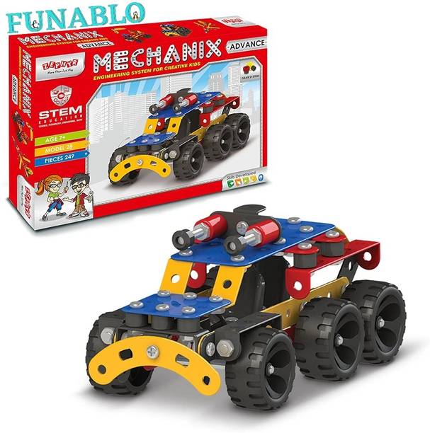 FUNABLO Stem Educational Toy, Building and Construction Set