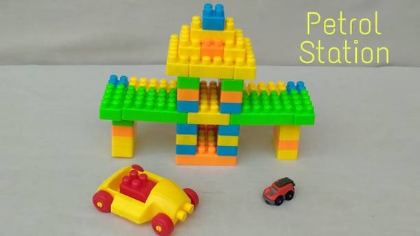 Sharvil 60 PCs Blocks STEM Educational Kids Toys Building Block Toys for2Year Old Boys