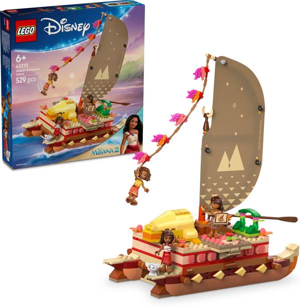 LEGO Moana's Adventure Canoe 43270