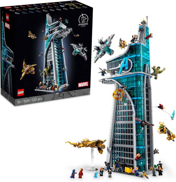 LEGO Marvel Avengers Tower 76269 Building Kit (5,201 Pieces)