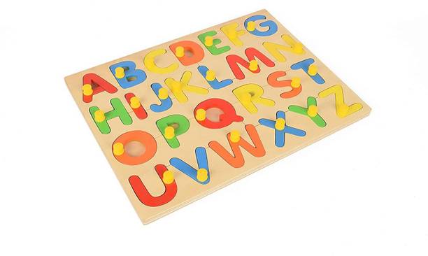 GAMLOID Low Price Capital Alphabets Letters Learning Educational Puzzle Toy for Kids
