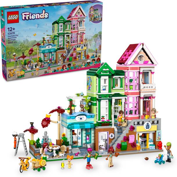 LEGO Heartlake City Apartments and Stores 42670