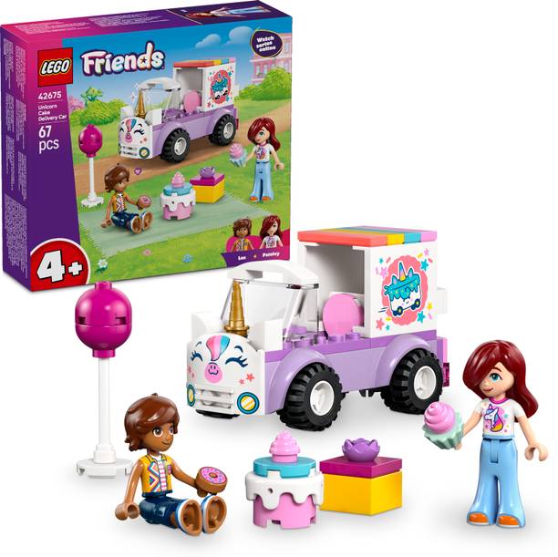 LEGO Friends Unicorn Cake Delivery Car Toy 42675
