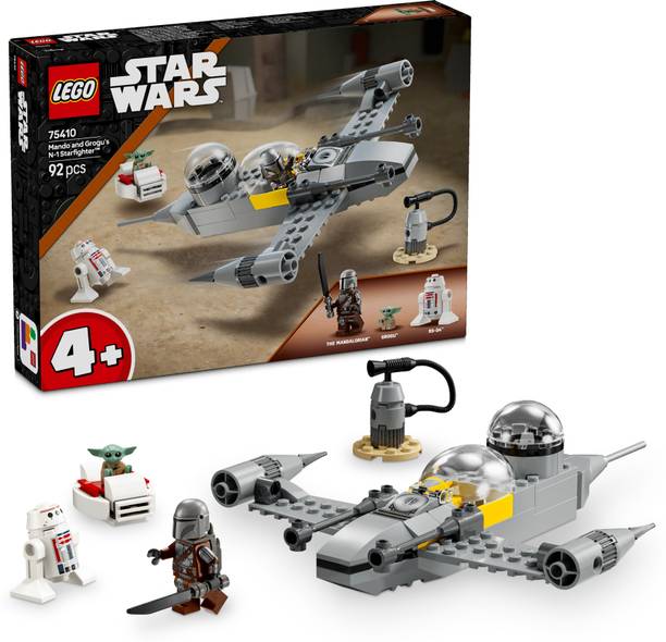 LEGO Mando and Grogu's N-1 Starfighter 75410