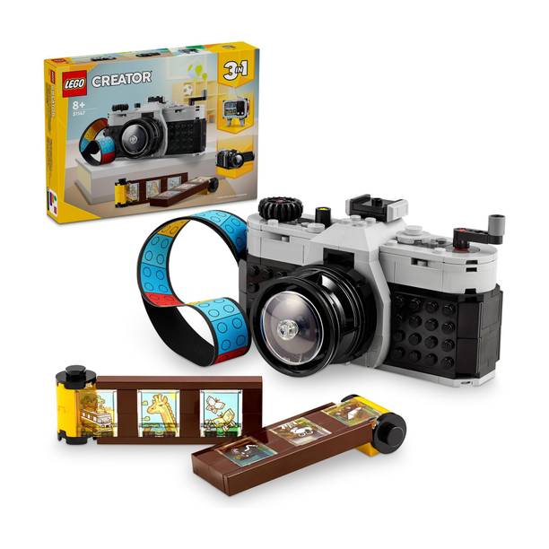 LEGO Creator 3-in-1 Retro Camera Toy 31147 ( 261 Pieces)