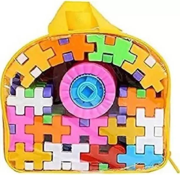 RADHYAA Multicolour Building Cubes