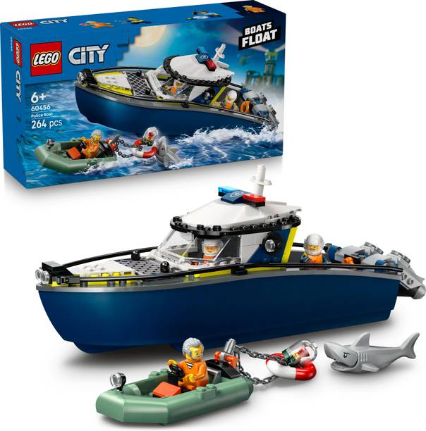 LEGO Police Boat Chase 60456