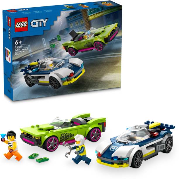 LEGO Police Car and Muscle Car Chase 60415