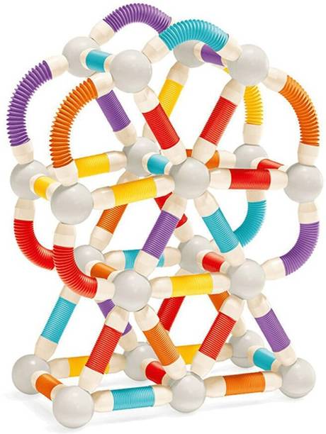 Zinnia Magnetic Blocks for Kids, Preschool STEM Educational Montessori Toy (42pcs)