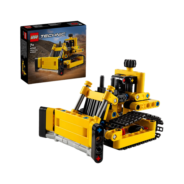LEGO Technic Heavy-Duty Bulldozer Set 42163 ( 195 Pieces) Multicolor