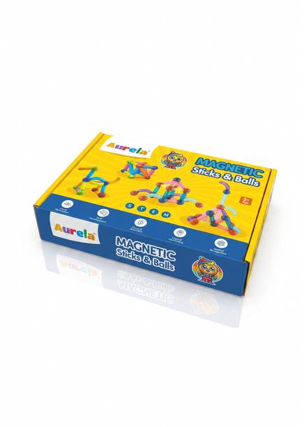 Aurela Magnetic Stick & Balls 26 Pcs Set