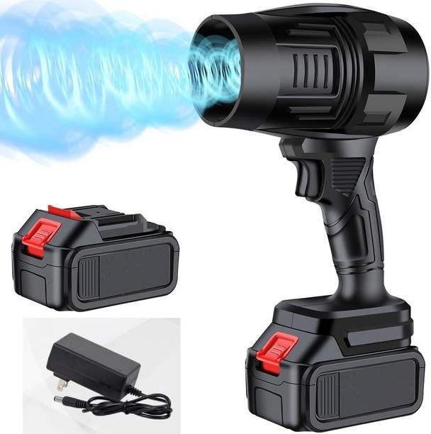 KIZJORYA Cordless Jet Leaf Blower 13000 RPM Handheld Electric Mini Dust/Dry Blower Forward Curved Air Blower
