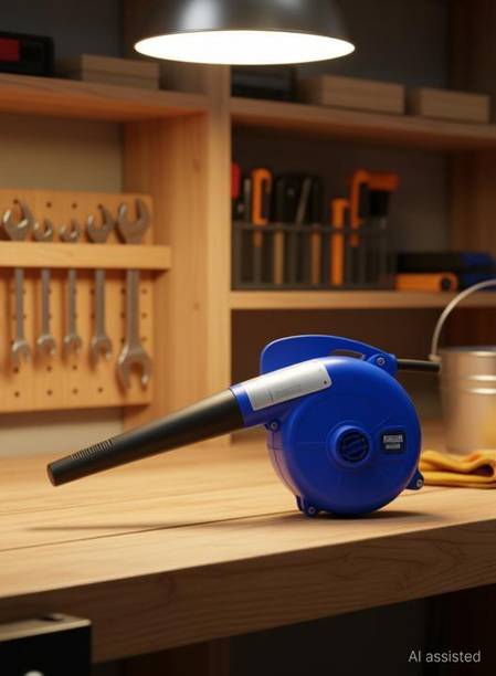 adnpower BLUE ANTI VIBRATION HEAVY DUTY DUST CLEANER AND VACUUM FOR HOME/CAR/OFFICE/SHOP Forward Curved Air Blower