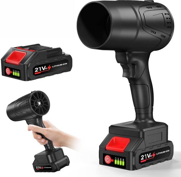 R.T. Impex High-Speed Air Blower with Rechargeable Battery & Fast Charger Forward Curved Hi-Powered Blower
