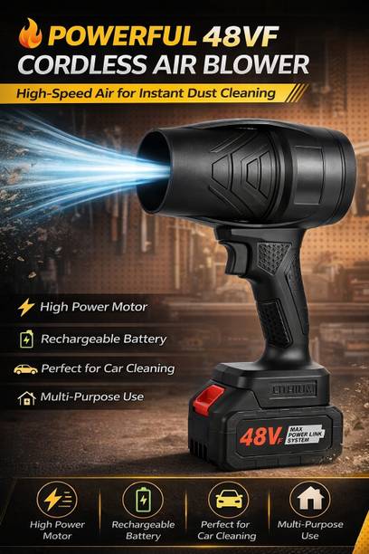 SKYBUCKET Cordless Air Blower Battery Portable Dust Cleaner Car Cleaning Machine Forward Curved Dust Extraction Blower