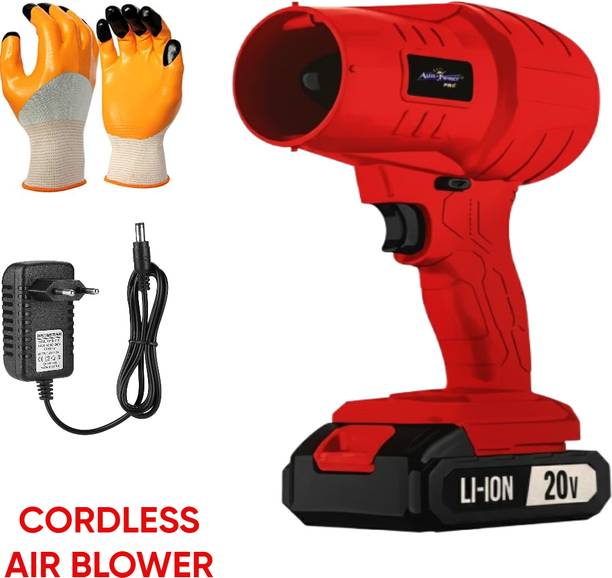 RanPra 20Volt High-Pressure Air Blower Dust Cleaner with Charger Air Blower