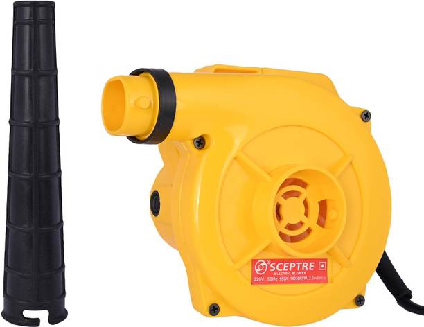 Sceptre 650W Electric Air Blower 15500 RPM Dust Cleaner Yellow Blower Air Blower Corded Airfoil Dust Extraction Blower