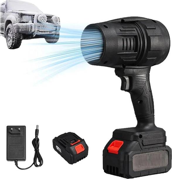 JOYGESTURE Cordless Leaf Blower, Turbo Jet Blower with Battery and Charger Forward Curved Hi-Powered Blower