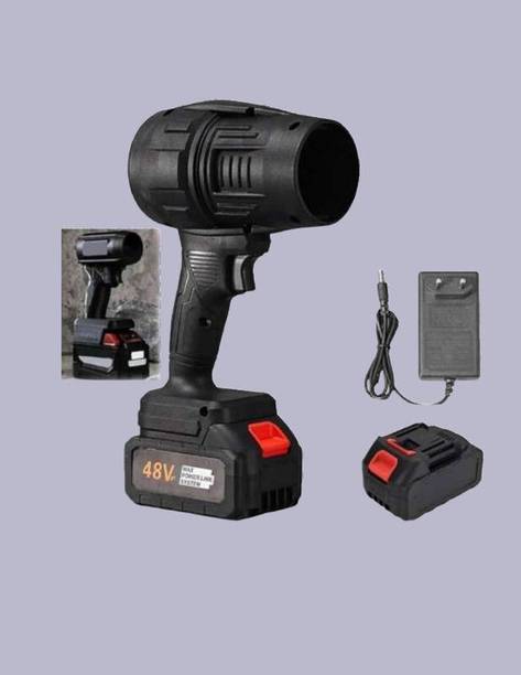 Heloblower Jet Blower Cordless 48Vx1 Batteries,Handheld High Powerful Brushless Motor Forward Curved Air Blower