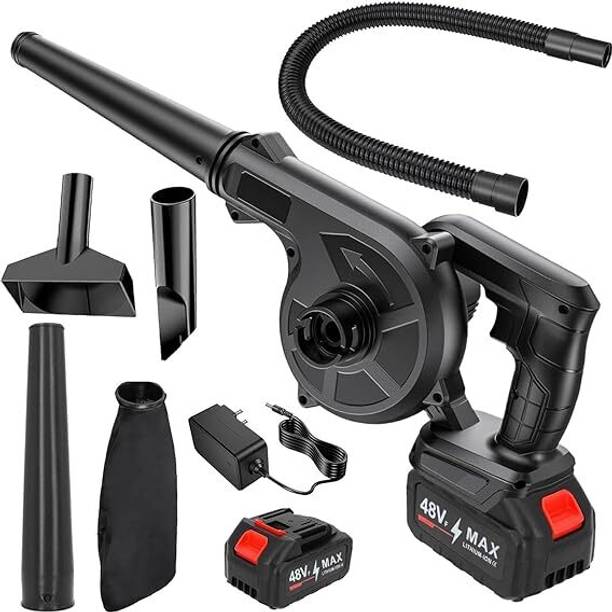 Jivarpan 21V Cordless Electric Air Blower Vacuum Cleaner Airfoil Air Blower