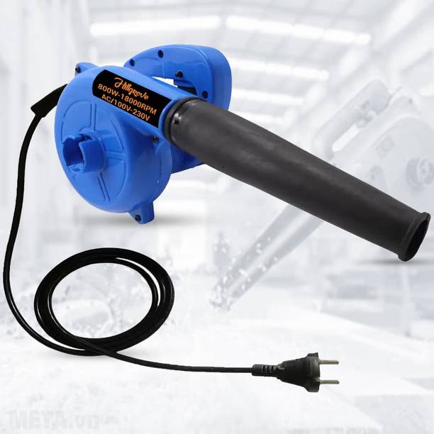 Hillgrove 800W-18000RPM Electric Air Blower and Suction Dust Cleaner for Computer/Home with Air Blower Machine Gun Dust Cleaning Forward Curved Air Blower