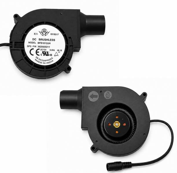 SB Enterprises 12V DC Brushless Blower Hi-Powered Blower