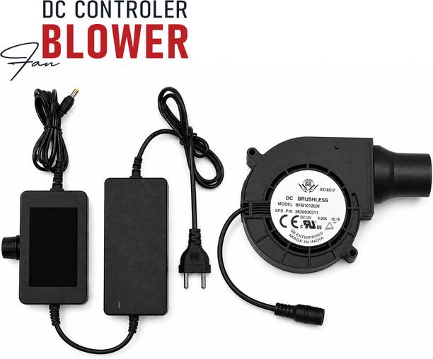 SB Enterprises 12V DC Brushless Blower Kit Hi-Powered Blower